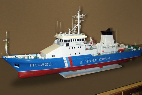 Scale model of patrol vessel Sprut