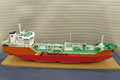 Scale model of tanker Rosnefteflot