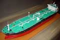 Scale model of tanker Samothraki